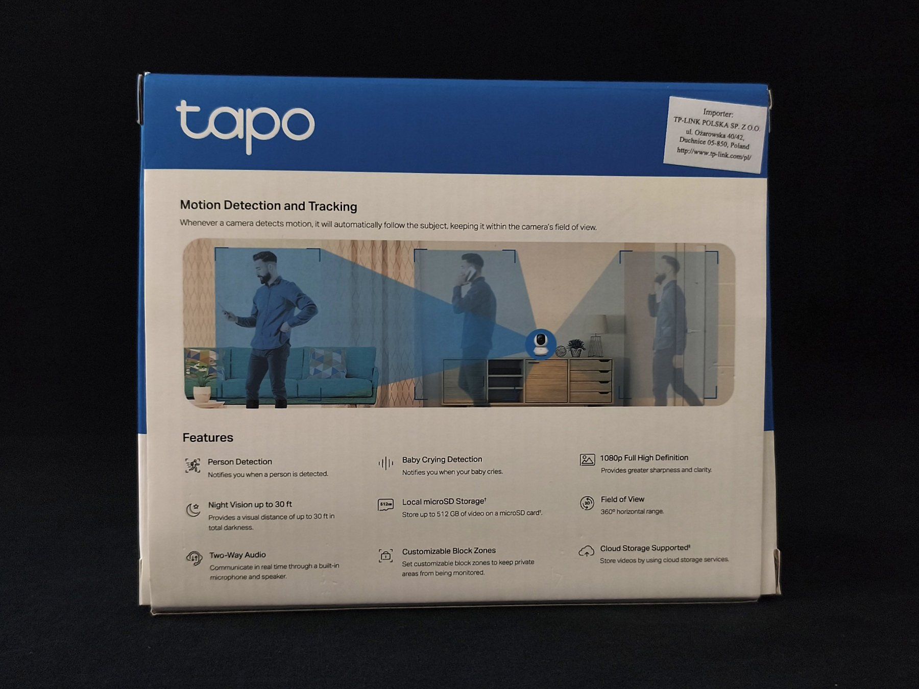 Fotocamera: Tapo Home Security Wi-Fi Kamera – Usato da Pratteln venduto da Restwert_Pratteln 5