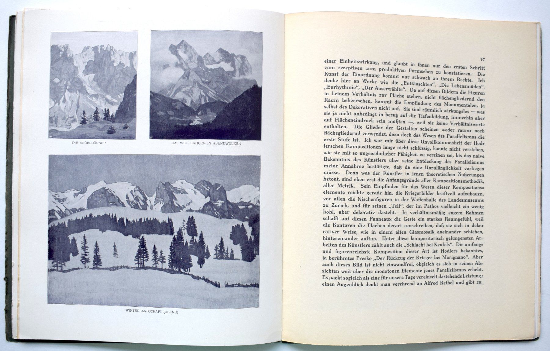 Livres: Ferdinand HODLER + die Schweizer Rudolf Klein Beckmann – D'occasion à Zürich par kunstarchiv.online 7