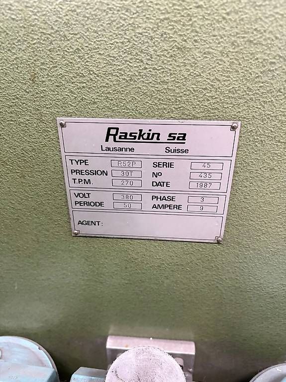 Tutte le macchine: Raskin Stanzmaschine – Usato da Balzers venduto da coco749 3