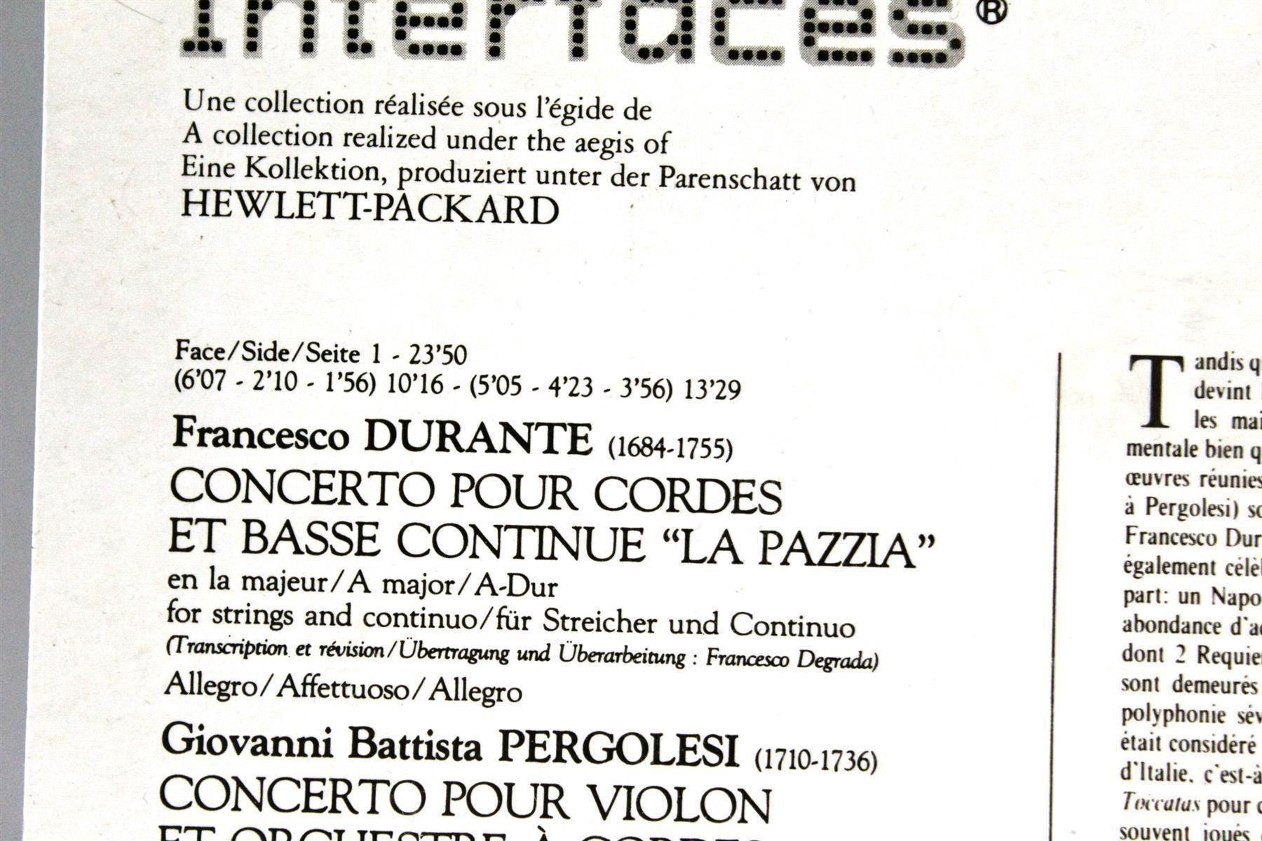 CD: CLAUDE SCIMONE: Various / Baroque – Usato da Bern venduto da vinyl-heaven 4