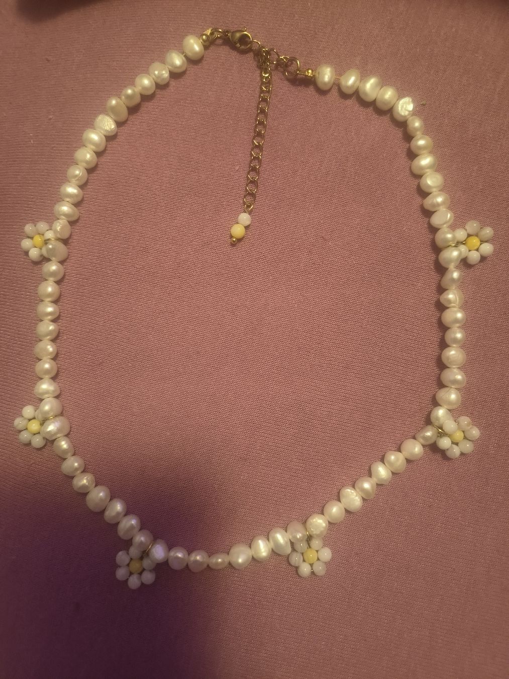 Catenine: bijoux tres jolie collier en perles – Usato da Pampigny venduto da Nathbn