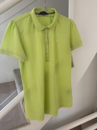 Damen Polo Shirt Kjus Gr.40L Limettengrün