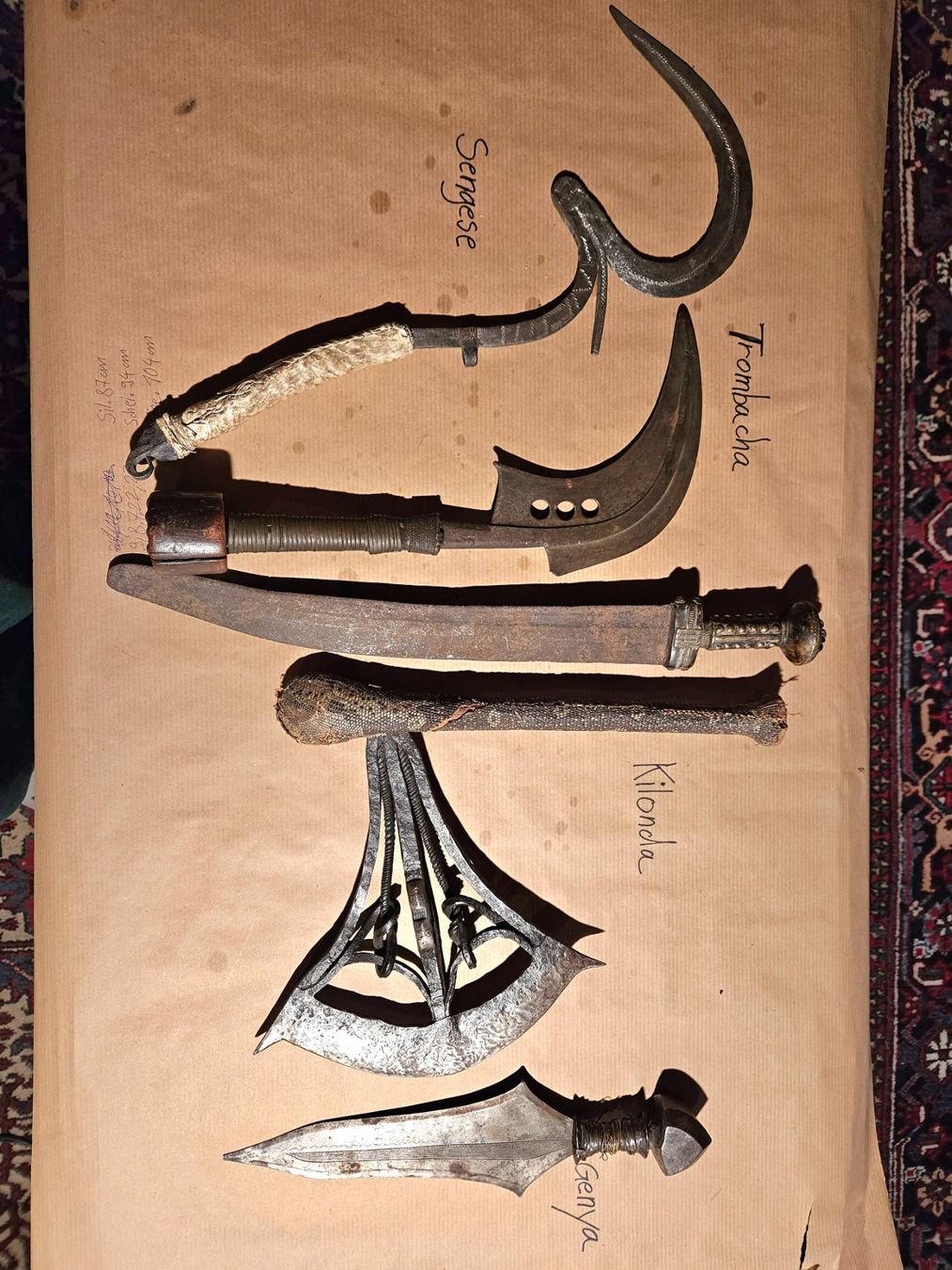 Armi bianche: ANTIKE ALTE AFRIKANISCHE WAFFEN ,KONGO. – Usato da Maschwanden venduto da OliverM05