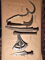 ANTIKE ALTE AFRIKANISCHE WAFFEN ,KONGO.