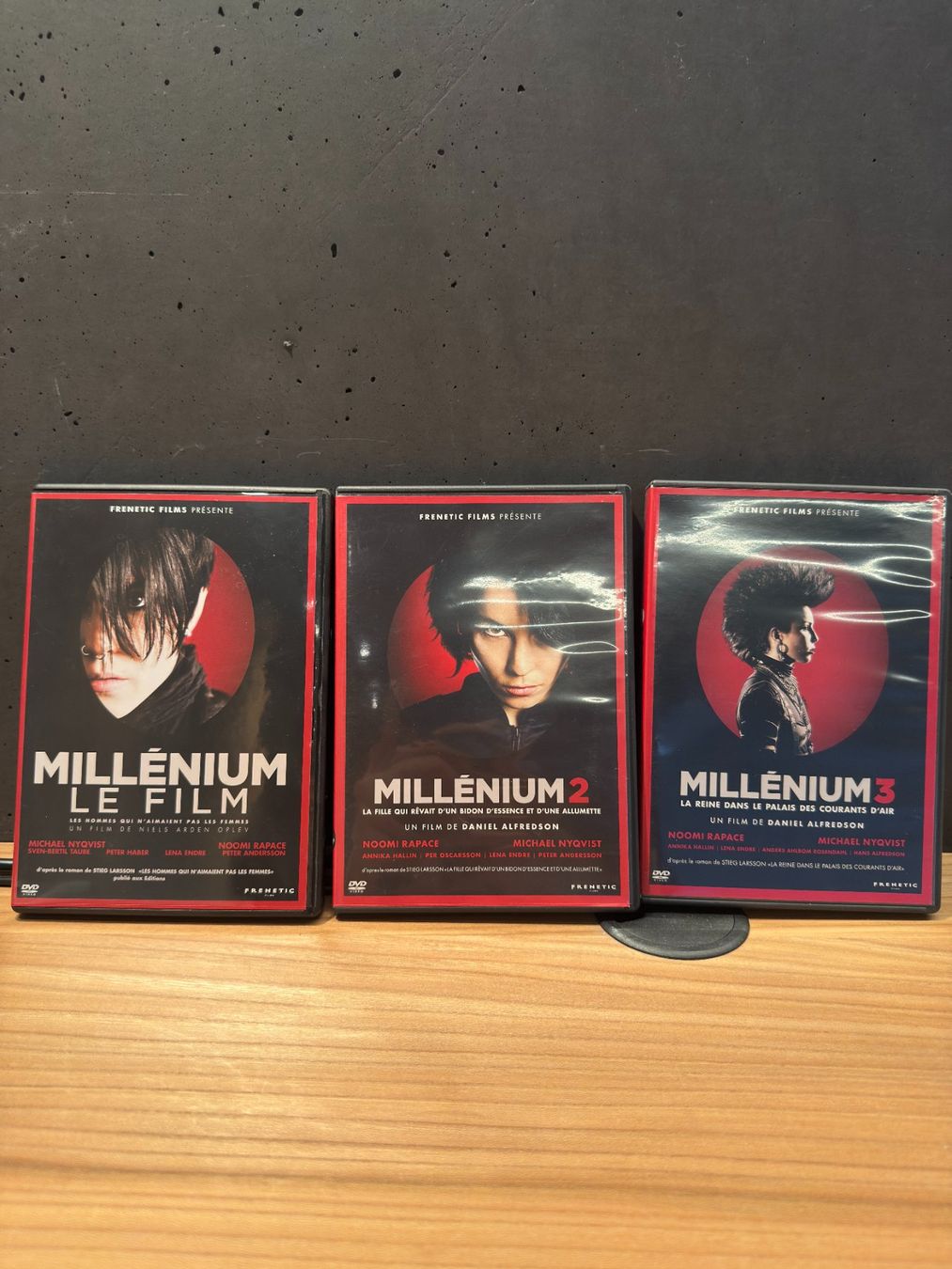 Alle DVDs: Millénium 1–3 – trilogie DVD – coffrets complets – Gebraucht aus Lens von vic_gdd7
