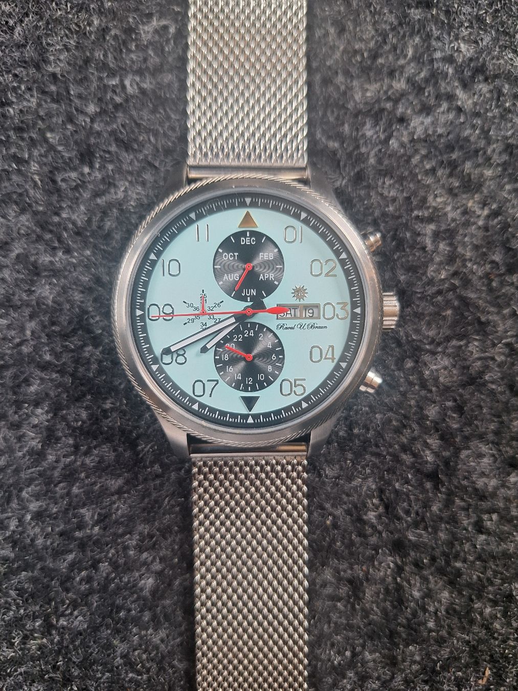 Braun Uhren: AUTOMATIC UHR RAOUL U BRAUN  – Neu und originalverpackt aus Niederwangen BE von pfiff02 3