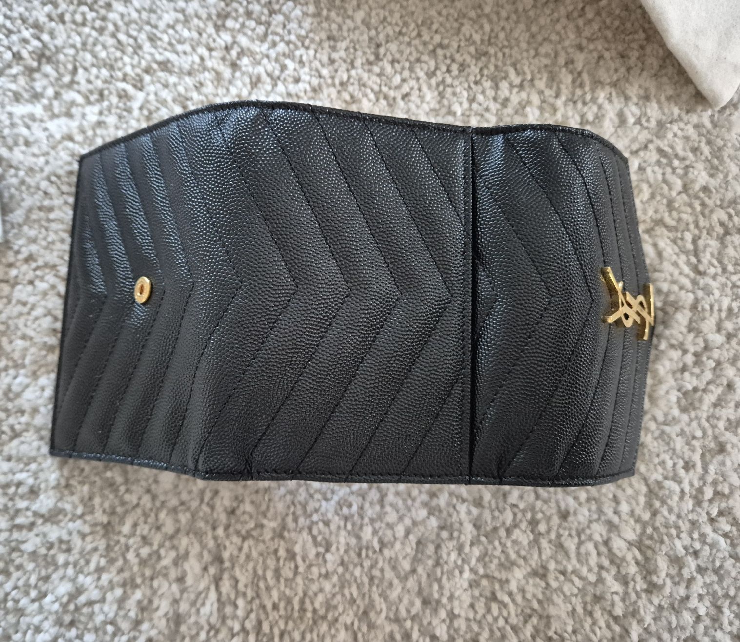 Saint Laurent Portamonete: SAINT LAURENT LEDERPORTEMONNAIE – Usato da Niederhelfenschwil venduto da usa001 5