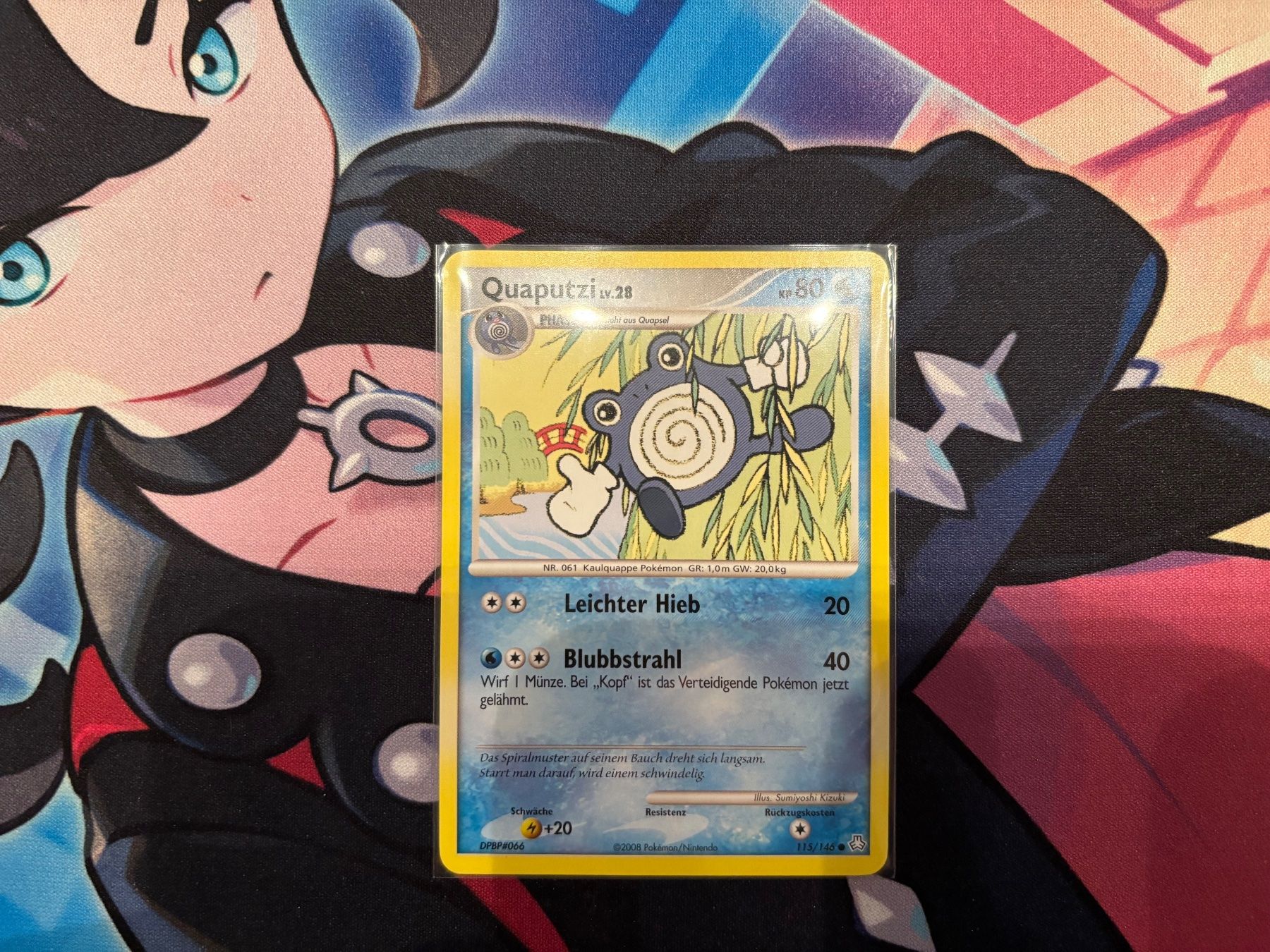 Pokémon Carte collezionabili: 2008 POKEMON Quaputzi LV.28 115 – Usato da Wilen (Sarnen) venduto da Seeungeheuer