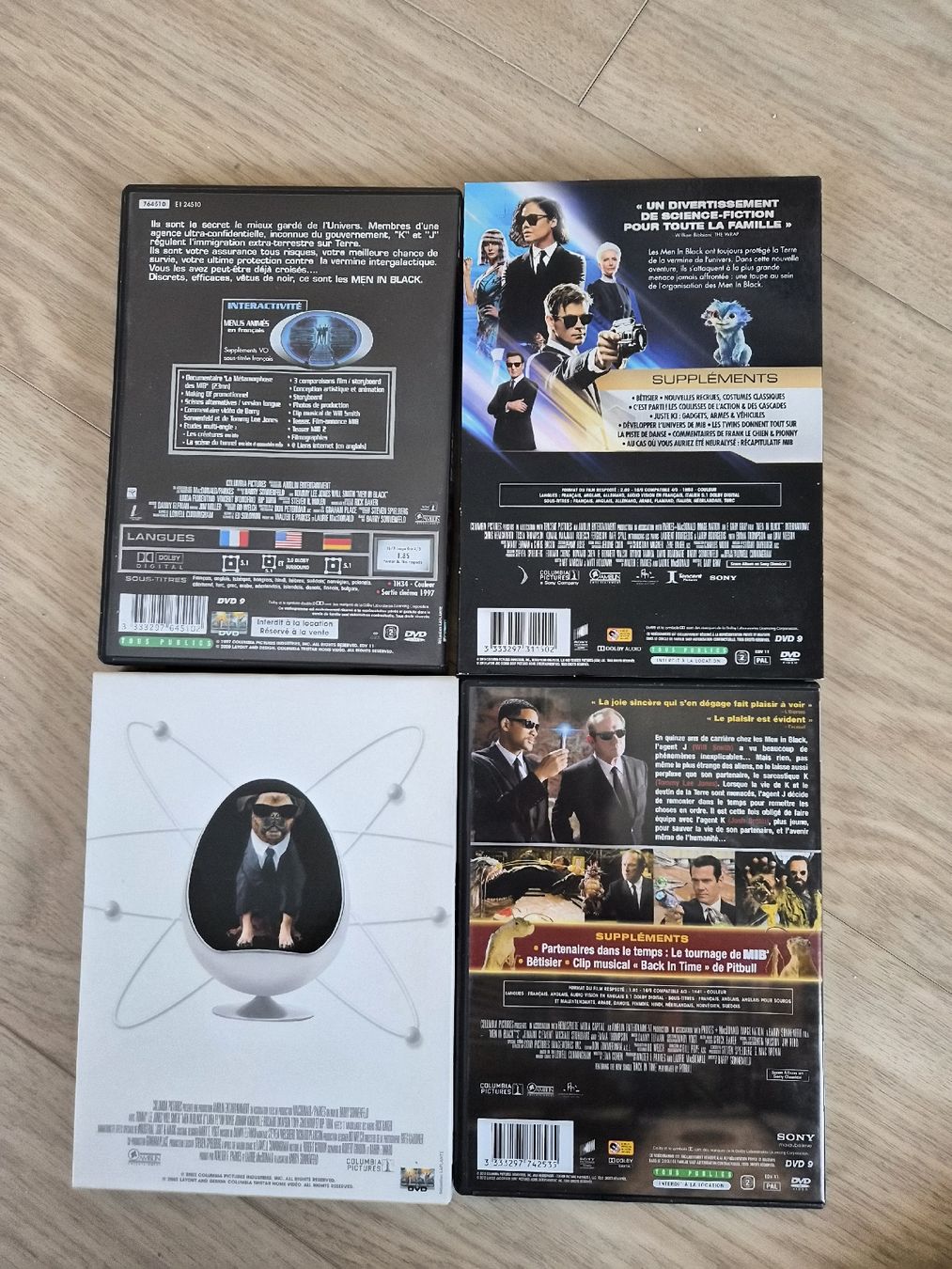 Tutti i DVDs: Lot de 4 DVD Men in Black – Usato da La Joux FR venduto da car_ck96 1