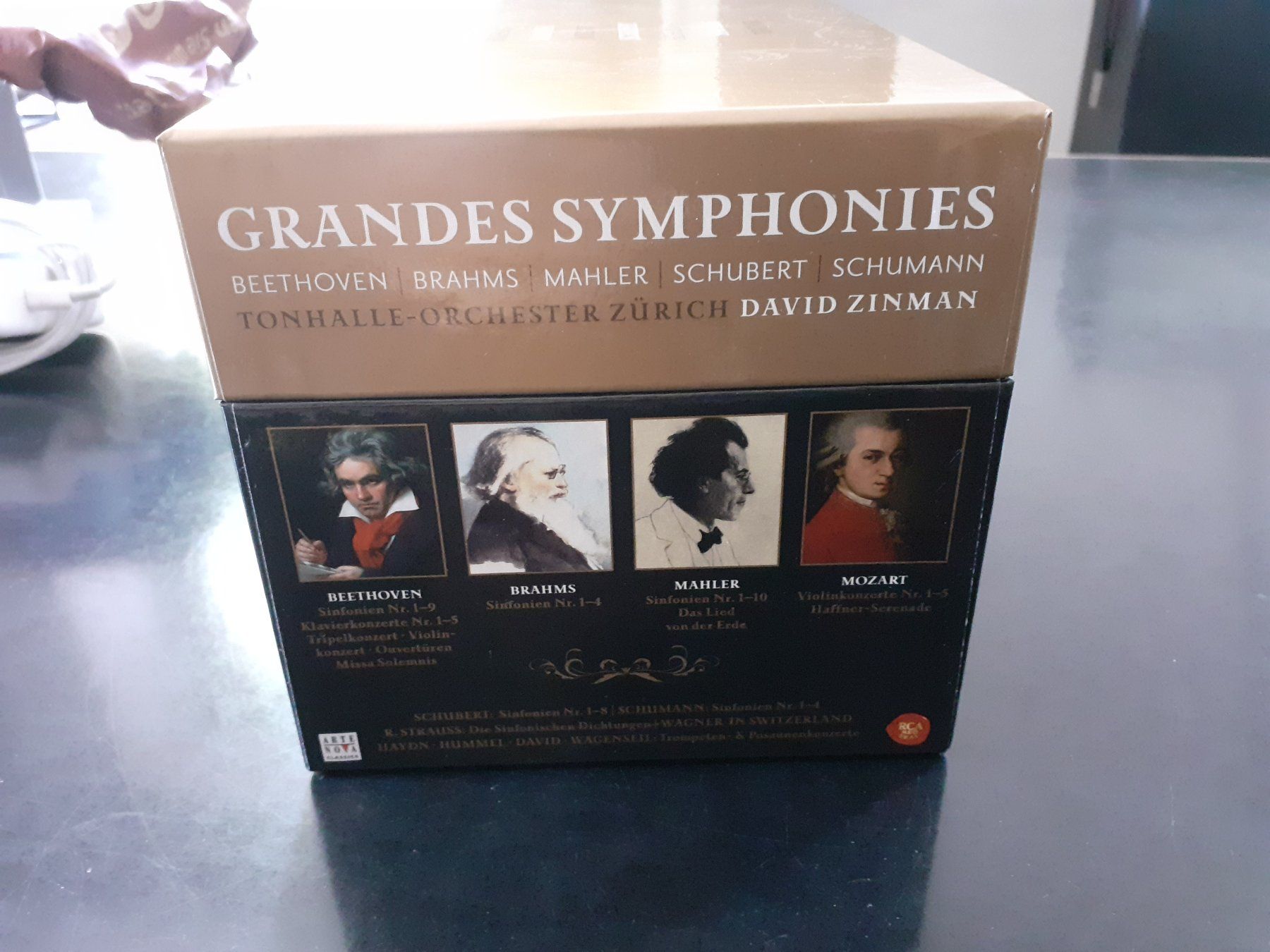 CD: David Zinman "Great Symphonies" 50 CD Box – Usato da Zürich venduto da benski34 3