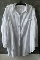 Weisse Oversize Bluse