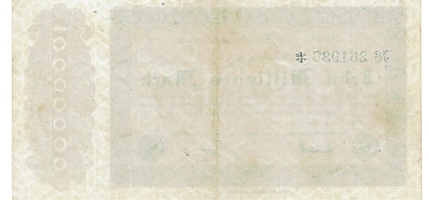 Banconote: Aachen 10 Mil.Mark 20.07.1923 SS+-SS++ – Usato da Steffisburg venduto da ber_8htf 1
