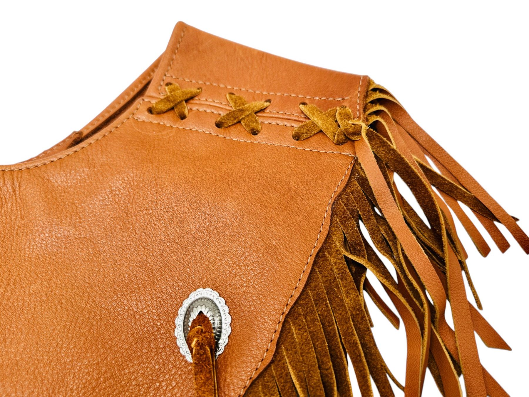 Boleros: Bolero style western en cuir avec franges – Gebraucht aus Morges von Novantica 3