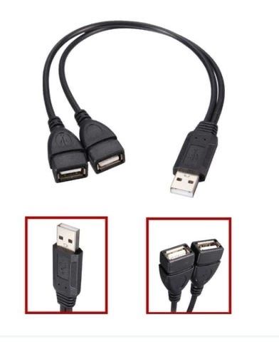 Kabel: USB 2.0 Y Splitter Kabel Set à 2 Stk. – Neu und originalverpackt aus Dietikon von e-car-shop.schweiz 4