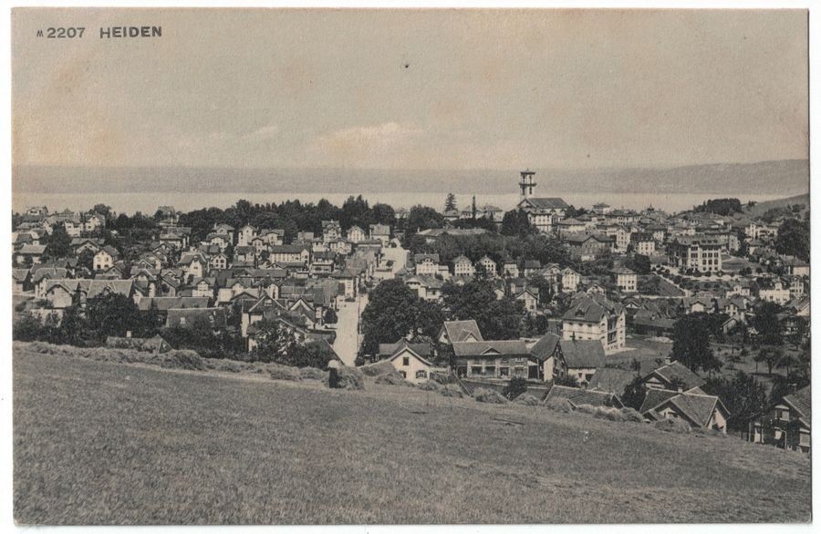 Cartoline postali: Heiden, um 1935 – Usato da Frauenfeld venduto da POML