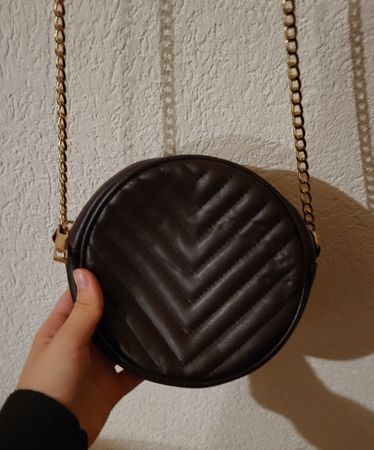 Petit sac en bandoulière marron