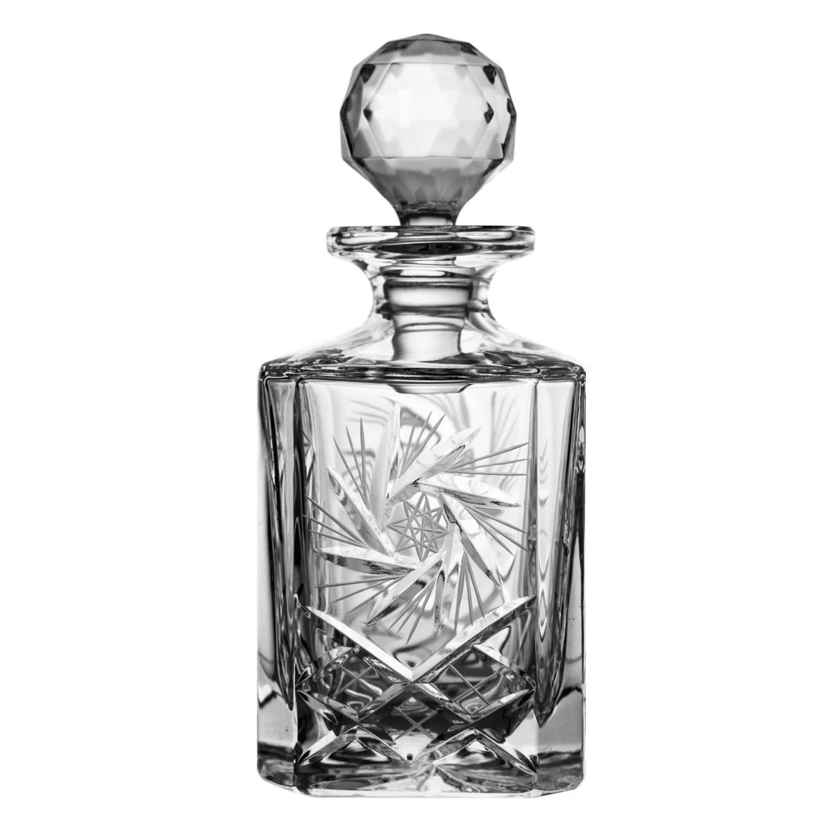 Caraffe: Whiskykaraffe Kristall 750ml  Schleudersternmuster – Nuovo e nell'imballaggio originale da Bergdietikon venduto da ArtStore24