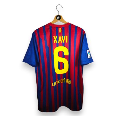 Original 2011-12 FC Barcelona Home Trikot Xavi