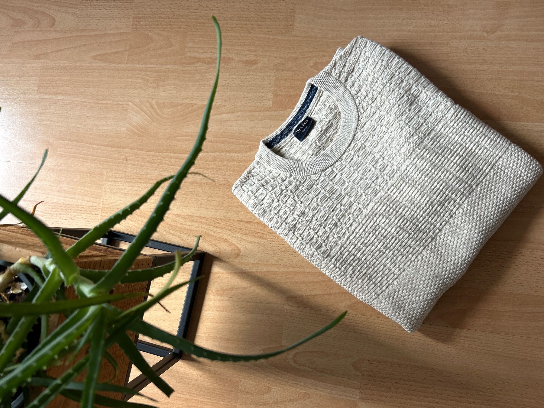 Pulls & Sweat-shirts: Pullover Olymp beige Grösse L – Neuf (Voir description) à Niederglatt ZH par Julia_4