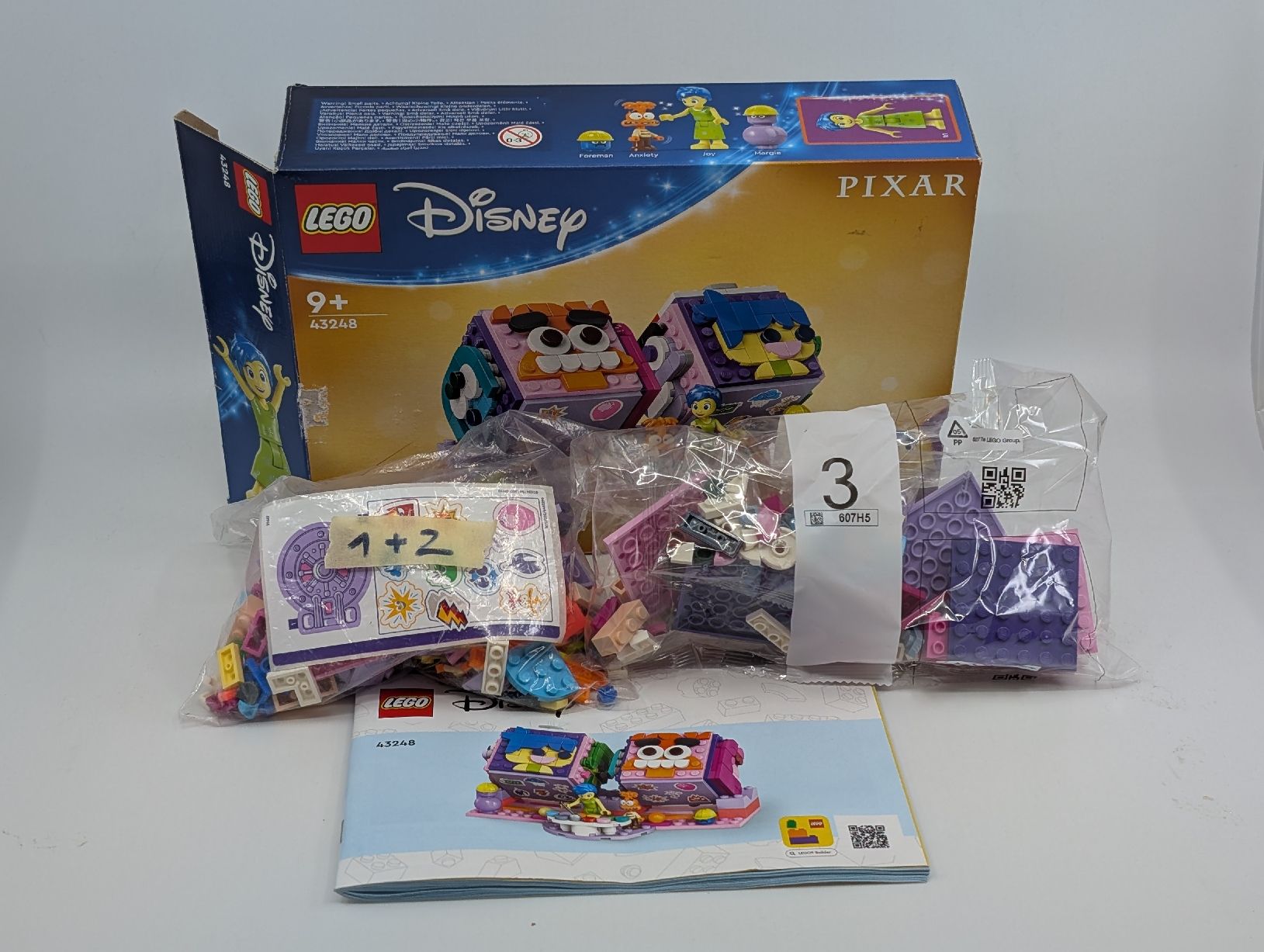 Lego Kit di costruzioni: LEGO Disney Pixar Inside Out 2 43248 - Mood Cubes – Usato da Lutry venduto da Brocantosaurus