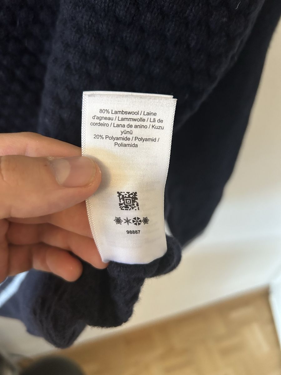 Fred Perry Maglioni & Felpe: Fred Perry, Navy Cable Knit Sweater, L – Usato da Genève venduto da manzanitaa 3