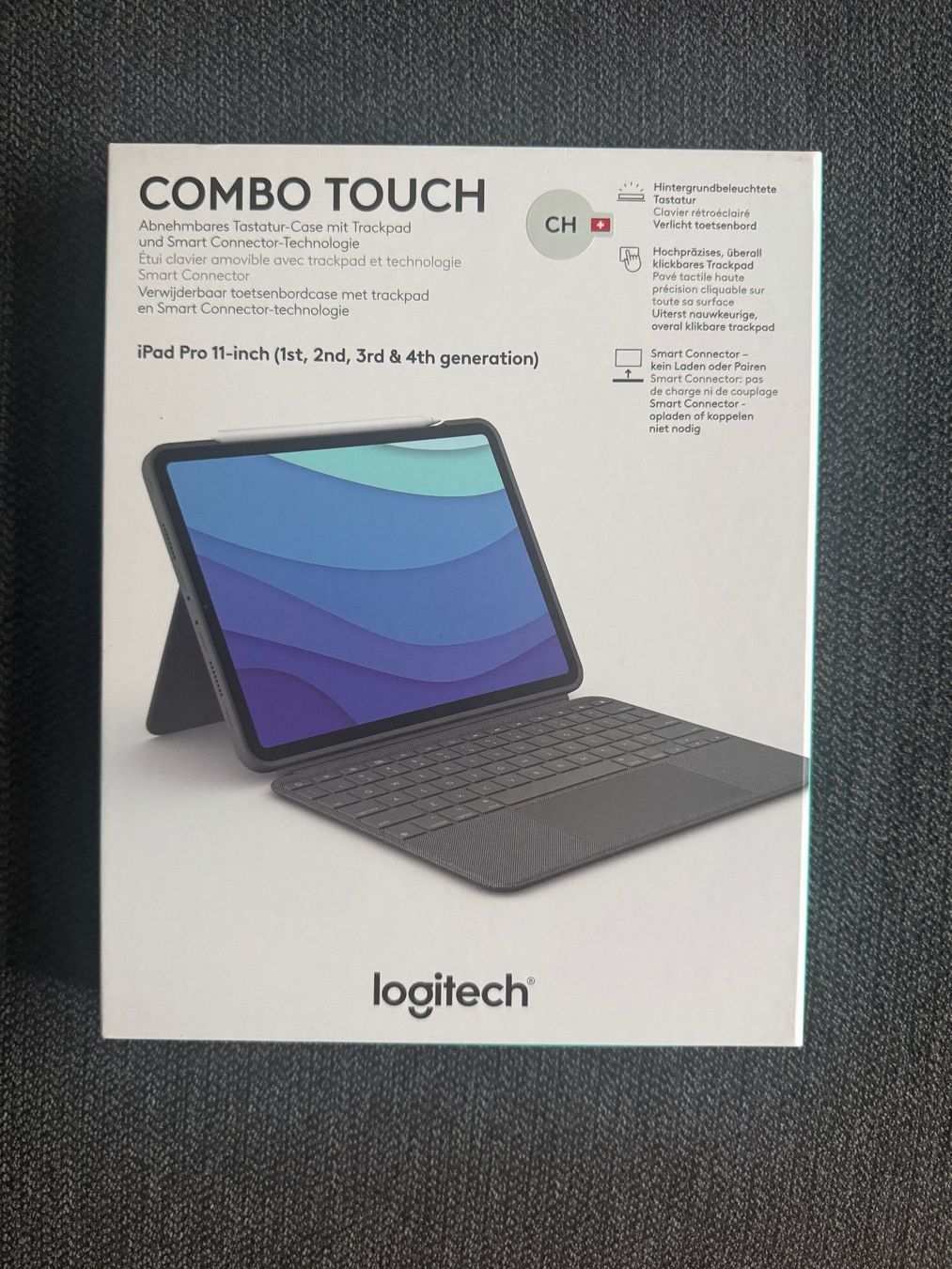 Logitech Tastaturen: Logitech Combo Touch – Neu (gemäss Beschreibung) aus Zug von dgr_8stf