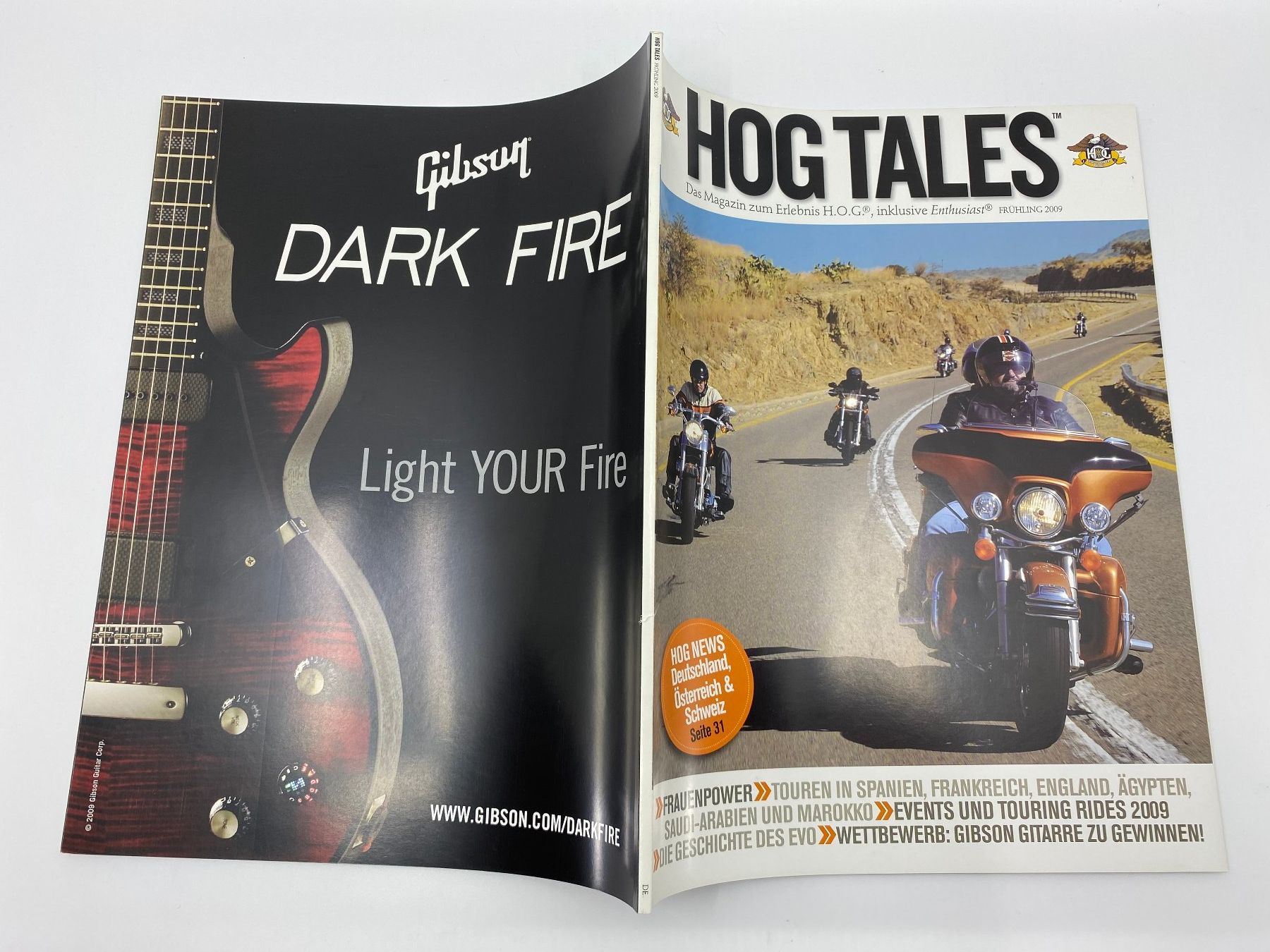 Zeitschriften & Magazine: Harley Owners Group HOG Magazine 2009 – Gebraucht aus Langwiesen von Restposten-24 2