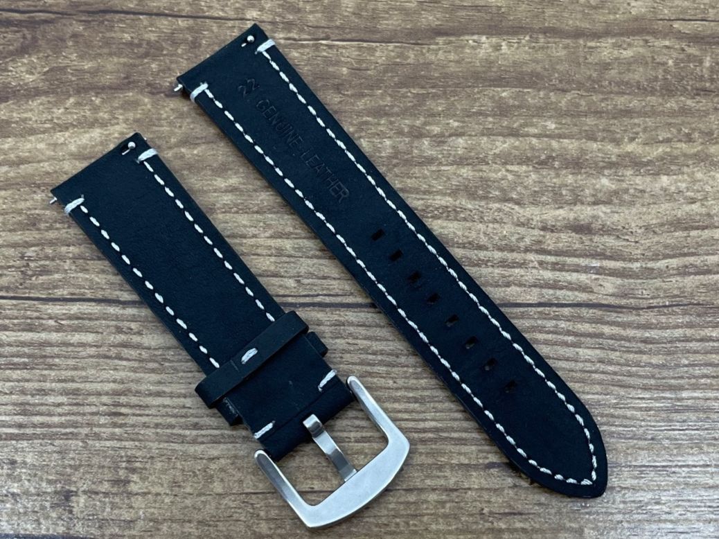 Bracciali & Braccialetti: Leder Uhrenarmband 22mm – Nuovo e nell'imballaggio originale da Bruettisellen venduto da GiacomoCH 1