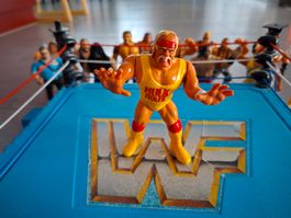 WWF Hasbro Hulk Hogan Serie 1 Vintage Figure