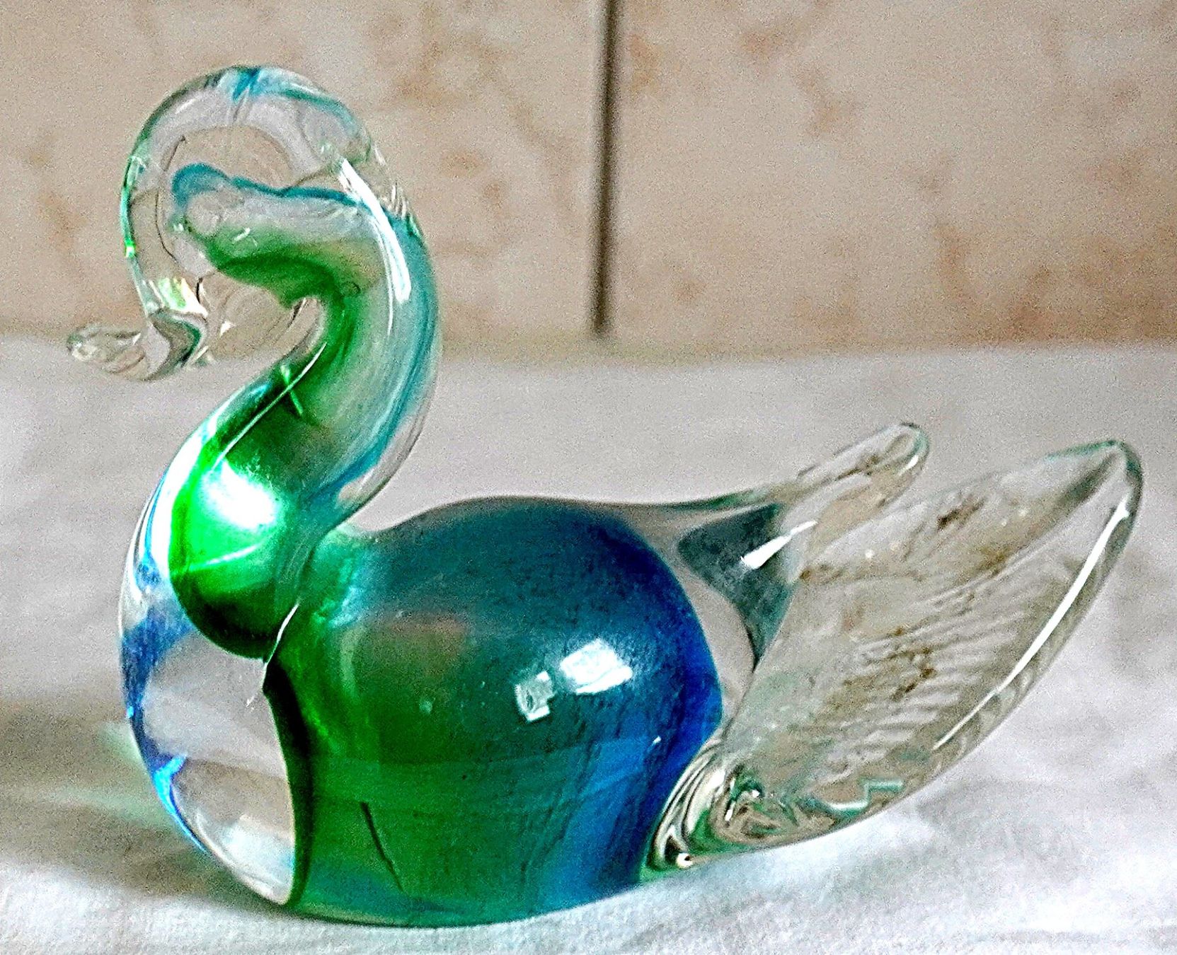 Gläser: Bleikristall Glas Ente – Gebraucht aus Baar von 2cvbaar 2
