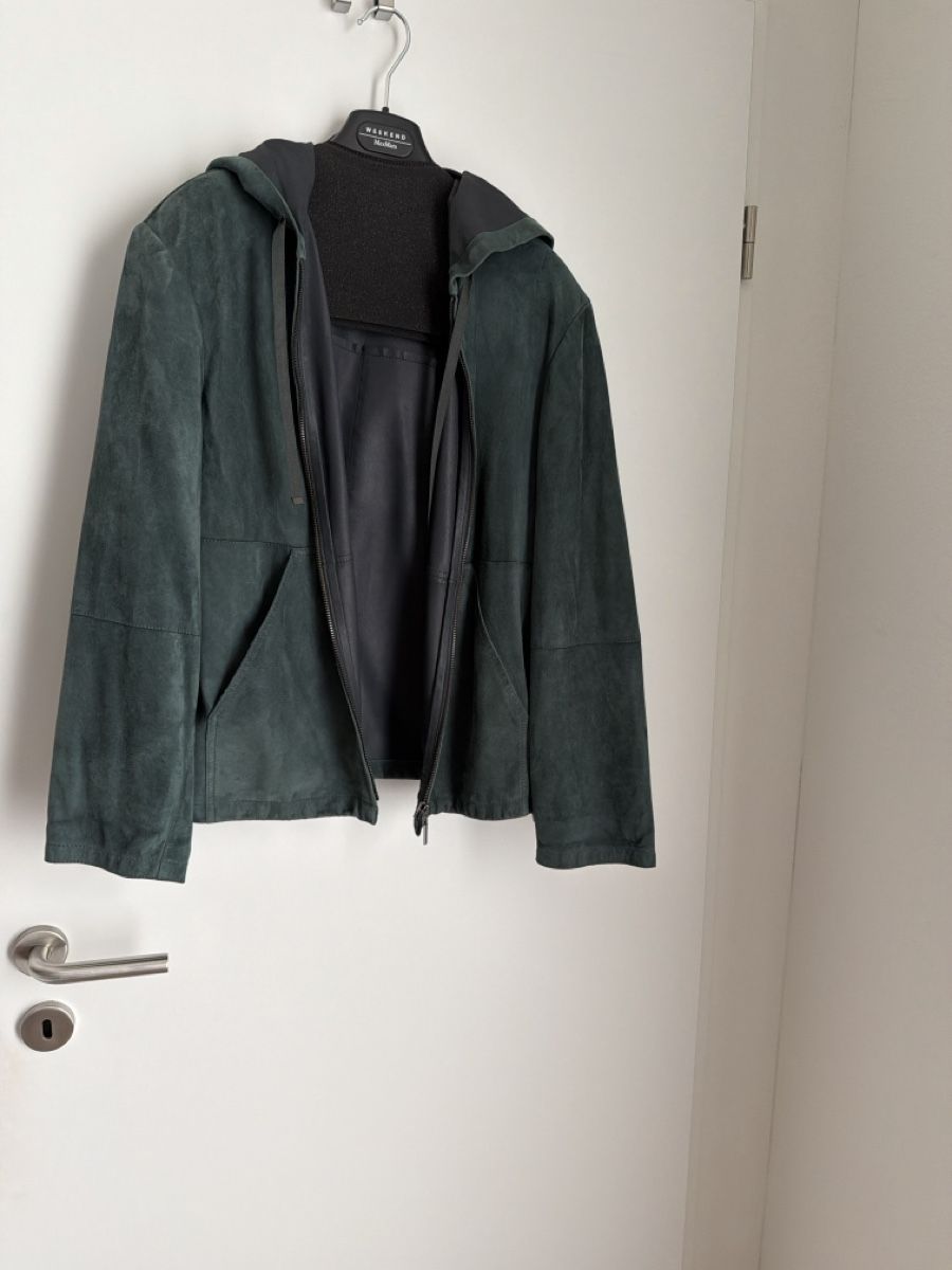 Max Mara Jacken: Weekend Max Mara Damen Kapuzenjacke Leder Gr. 38  – Gebraucht aus Othmarsingen von Darija7 4