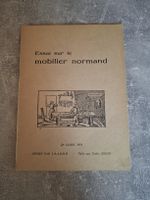 Livre sur le mobilier normand,  horloges, poterie etc 1974