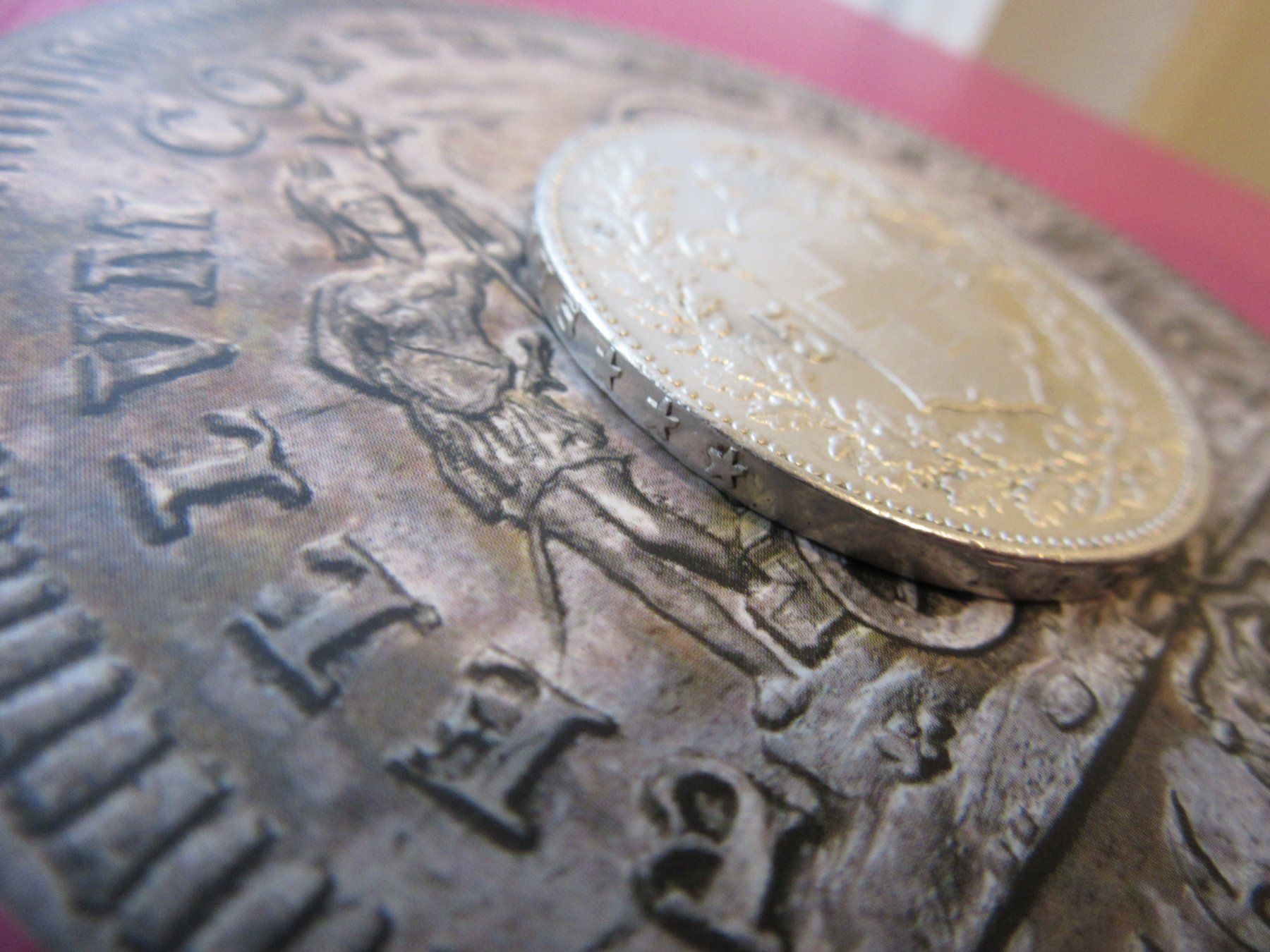 Alle Münzen: 5 FRANKEN 1890 SCHWEIZ AG 900 SILVER TOPPPPPP – Gebraucht aus châtelaine von VrenliNumis86 3