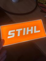 Lampe lightbox décoration Stihl