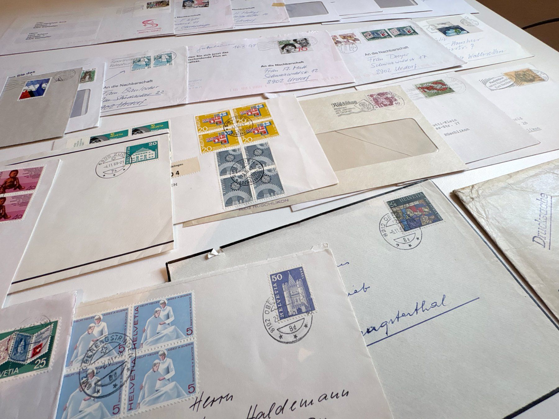 Tutti i francobolli: FDC Briefmarke Lot HELVETIA – Usato da Riva san vitale venduto da abd_p86k 2