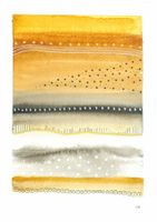 Aquarell Print Abstrakt - 14.5 x 20.5cm