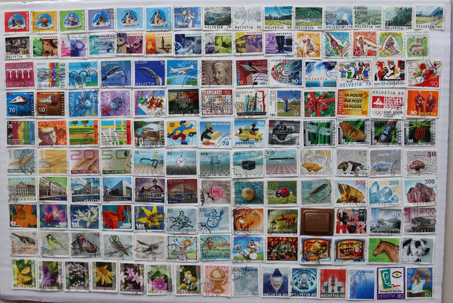 Tutti i francobolli: Briefmarken CH Lot (3) – Usato da Oberentfelden venduto da lakipul 1