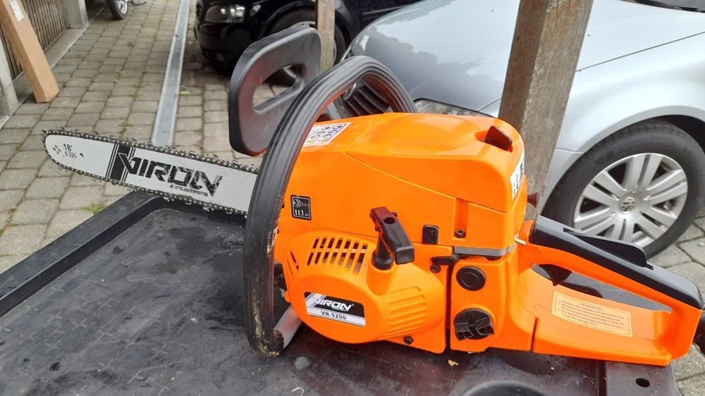 SECURA Sägeketten Set (2 Stück) – Für Viron VR-5200 Motorsäge, 45 Cm, .325 Zoll, 72TG, 1,5mm – Hochwertige Halbmeißel