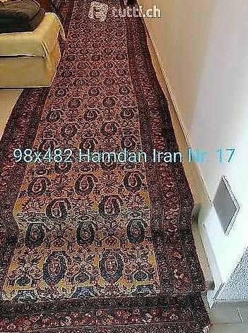 Tapis: Orientteppich Hamdan Iran 482x98cm – D'occasion à Sarmenstorf par T.Sunl8