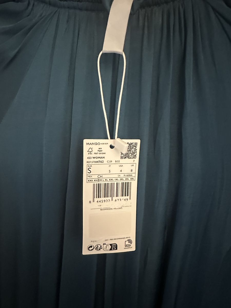 Mango Kleider: New Mango dress green size S – Neu und originalverpackt aus Zug von sil_z2j2 2