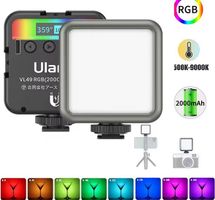 Professional Kamera Licht RGB LED Videolicht 2000mAh Akku