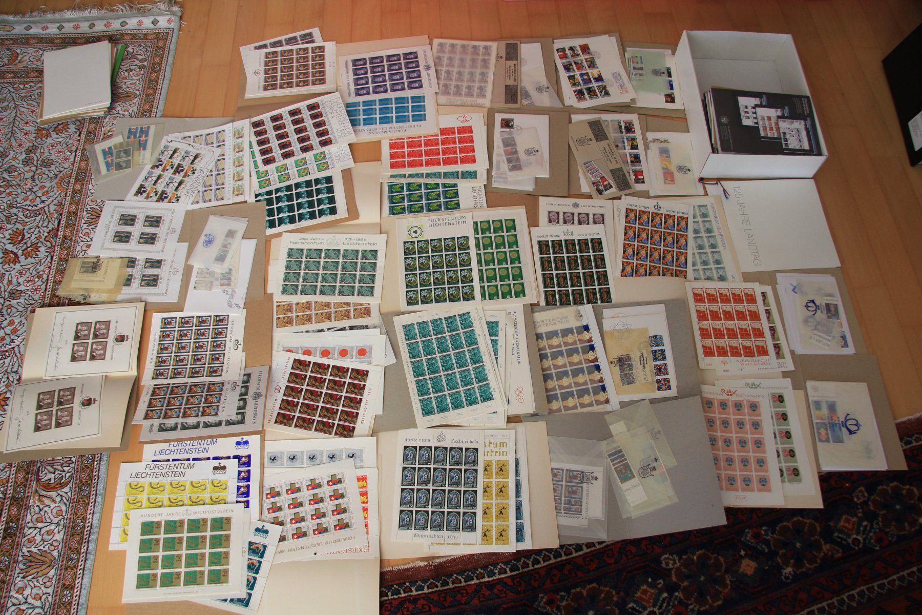 Alle Briefmarken: Riesige Lichtensteinsammlung – Gebraucht aus Schlieren von Sternstunde2 4