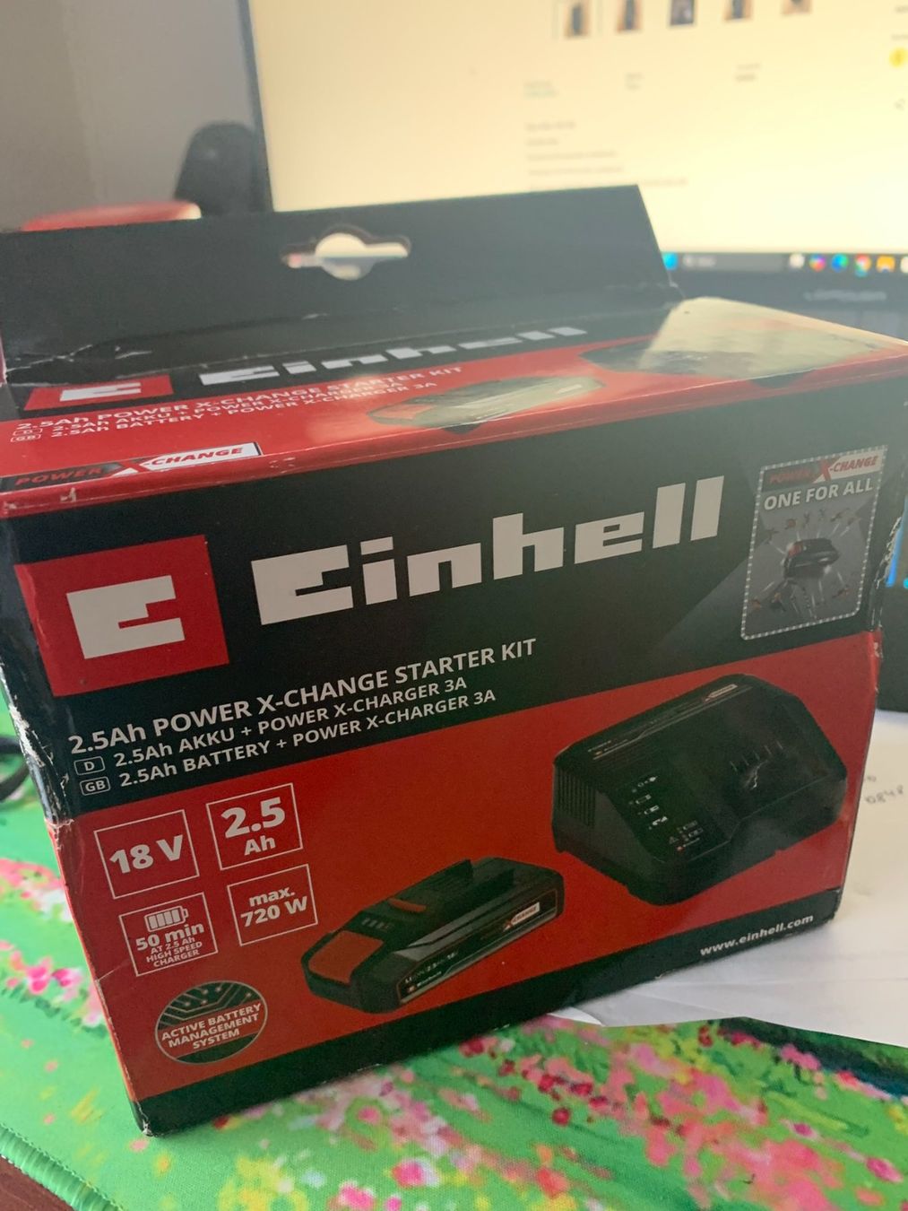 Einhell Ladegeräte: Starterkit Einhell neu – Neu und originalverpackt aus schlieren von pipgiu50