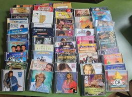 CD-Sammlung Schlager + Volkstümlich