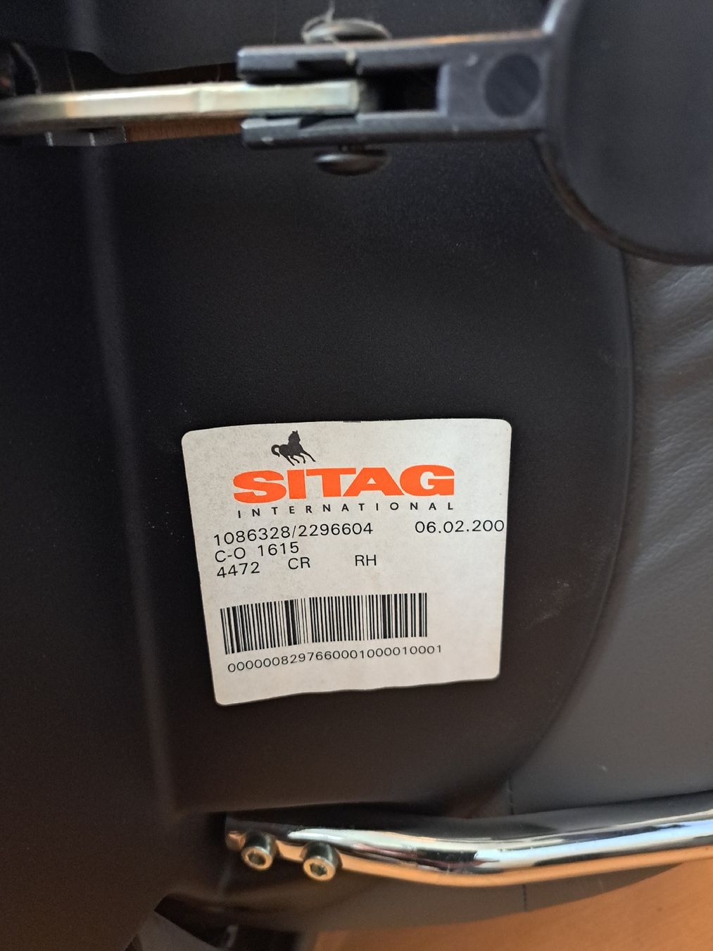 Sitag Sedie: Leder - Bürostuhl SITAG grau – Usato da Düdingen venduto da Ce68 4