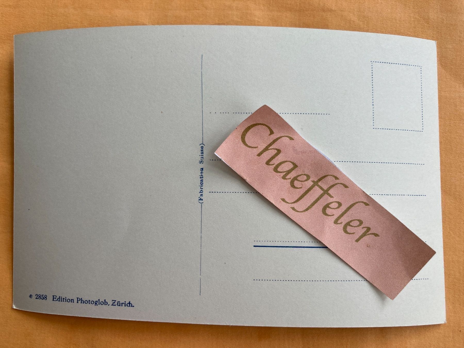 Cartoline postali: Kandersteg mit Blümlisalp, Doldenhorn u. – Usato da Zürich venduto da Chaeffeler 1