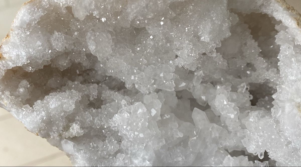 Mineralien & Heilsteine: Top grosse Quarz Geode  – Gebraucht aus Selzach von 321compac 5