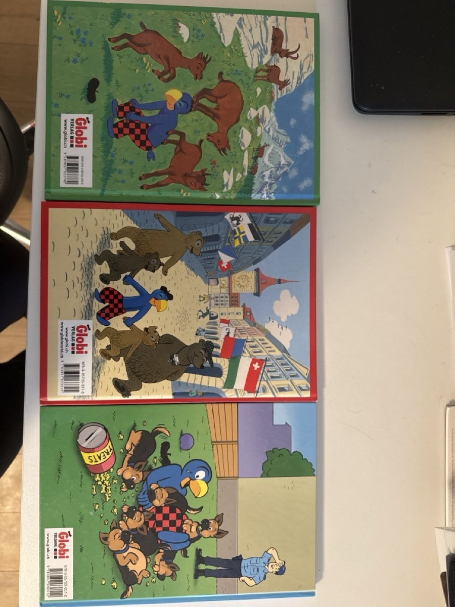 Libri: 3 Globi Books in English – Nuovo (secondo la descrizione) da Zug venduto da axx3l 1