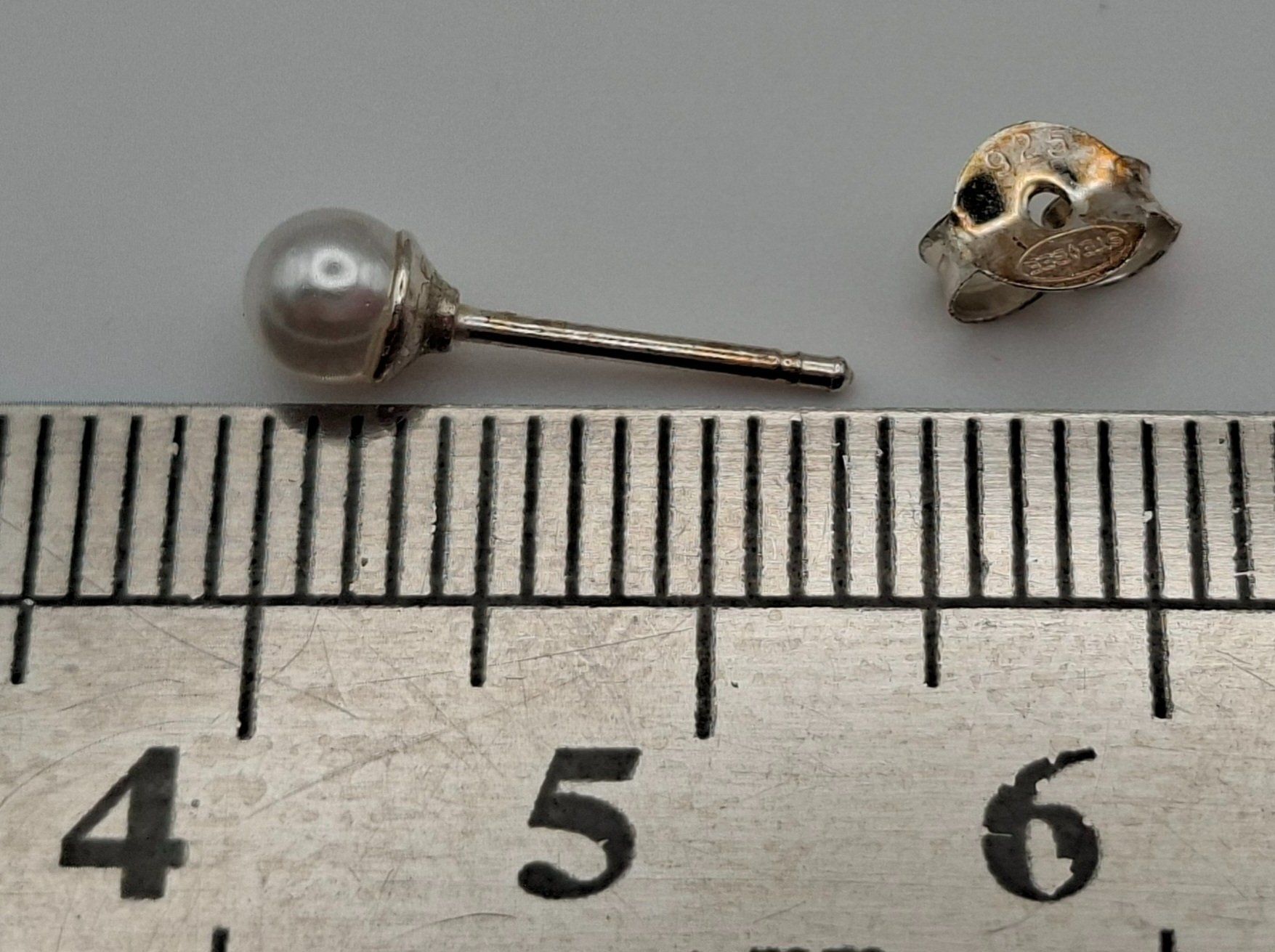 Orecchini pendenti & Orecchini a lobo: Ohrstecker Perlen Silber 925 neuwertig – Usato da Kriens venduto da Wolly85 1