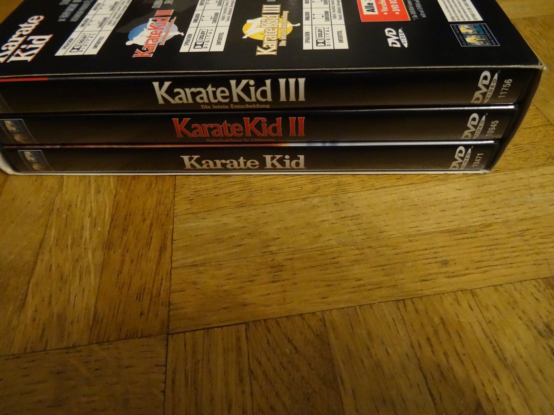 Alle DVDs: Karate Kid Trilogie 1-3 DVD Boxset – Gebraucht aus Olten von Disc-Verkauf 2